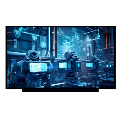 15.6" Industrial eDP TFT LCD Display FHD 1000nits Luz solar legible de gran temperatura Anti-brillo