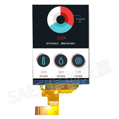 pantalla táctil de 480x640 VGA TFT LCD 2,88 pulgadas con 2 pernos del interfaz 21 del carril MIPI