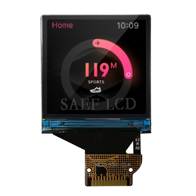 Pequeña pantalla 1,3&quot; del IPS TFT LCD tipo ángulo del cuadrado de la pulgada 240x240 de visión libre