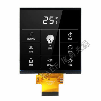 Calidad  4" RGB And SPI Square LCD Display , TFT Touch Screen Module 480X480 Dots Resolution Display fábrica