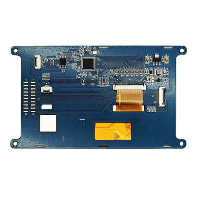 La interfaz en serie de SPI la exhibición 800x480 de TFT LCD de 5 pulgadas puntea el grado automotriz del IPS