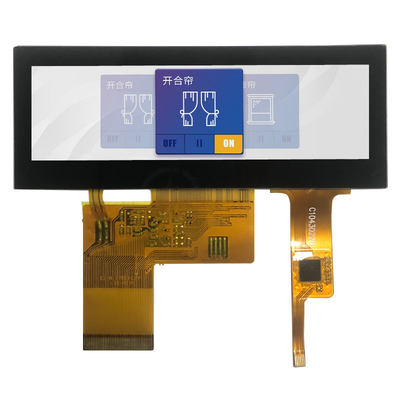 480x128 módulo del RGB TFT LCD de 3,9 pulgadas con el Pin capacitivo de la pantalla táctil 40