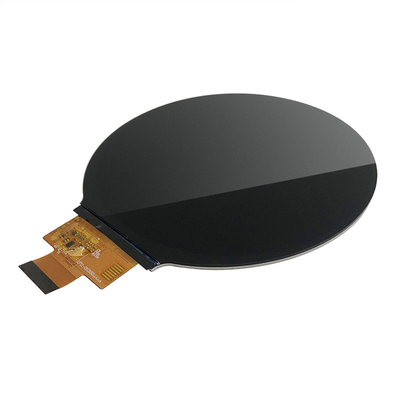 4 pulgadas de LCD TFT redondo, LCD circular de grado automotriz con interfaz MIPI, brillo de 500-1000 nits para el salpicadero del automóvil