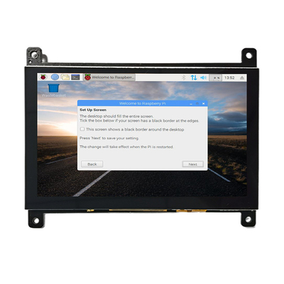 HDMI compatible con la frambuesa Pi4 exhibición 800x480 Dots With CTP de TFT LCD de 5 pulgadas