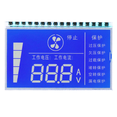 pantalla de segmento personalizada altavoz Bluetooth muestra la temperatura, voltaje, corriente, generador de oxígeno, segmento LCD
