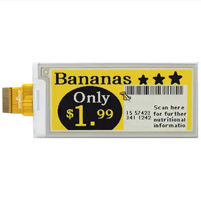 Pantalla Eink de 2.13 pulgadas, resolución de 122x250 puntos