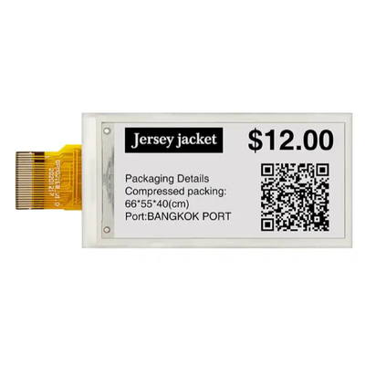 2.9 pulgadas ESL Electrónico Epaper Display Eink Digital Etiqueta de precio Etiqueta de la estantería