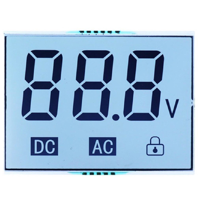Display LCD de 7 segmentos, 4 dígitos 8 dígitos 7 segmentos LCD, Display LCD monocromo, Display numérico LCD