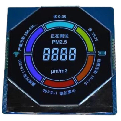 Display LCD de segmento personalizado para carretillas elevadoras de ancho de banda, pantalla LCD monocromática
