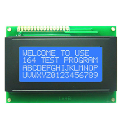 16x4 el carácter alfanumérico LCD exhibe 5V con retroiluminación LED