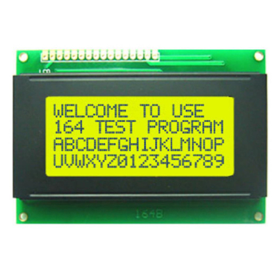 16x4 el carácter alfanumérico LCD exhibe 5V con retroiluminación LED