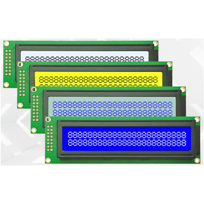 24 caracteres 2 líneas 24x2 Modulo LCM de caracteres 5V FSTN Modo azul/gris AIP31066 O IC de controlador equivalente