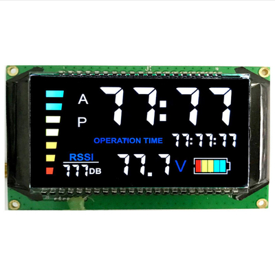 Display LCD de segmento negativo VATN personalizado con controlador HT1621 ST7035