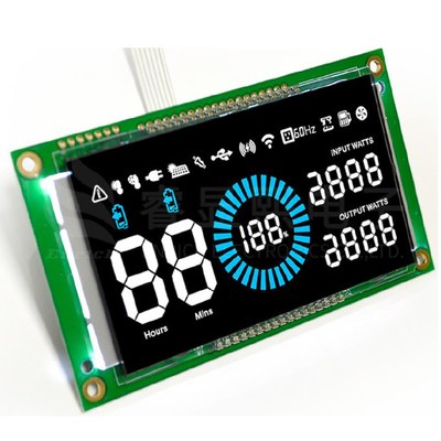 China LCD Manufacturer Segmento personalizado COB HT1621 DP1621 IC SPI MUC Interfaz módulo de pantalla de pantalla LCD