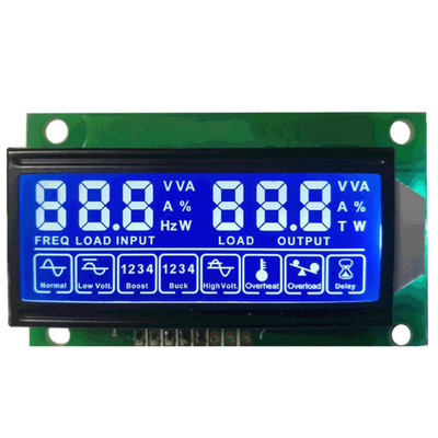 Display LCD de segmento negativo VATN personalizado con controlador HT1621 ST7035