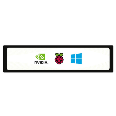 11El monitor táctil capacitivo HD de 9 pulgadas con luz ajustable soporta Raspberry Pi Jetson Nano y Windows
