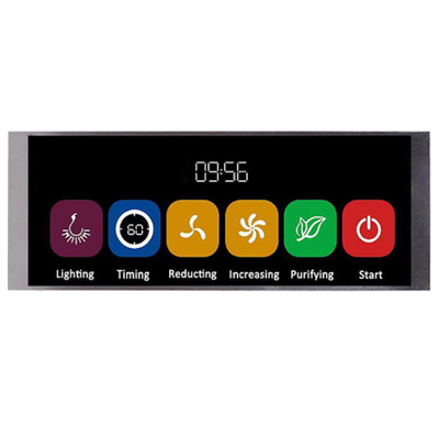 6.86 pulgadas Barras de banda LCD inteligente 480×1280 puntos LVDS/MIPI IPS HD Control industrial pantalla de publicidad
