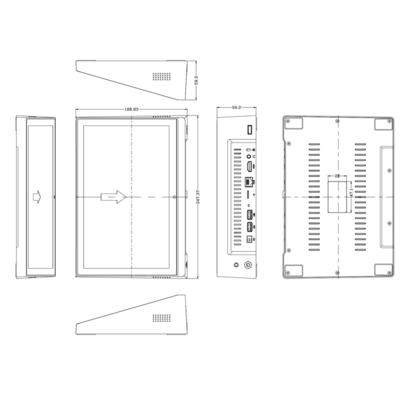 10.1 pulgadas Wifi Android All-In-One Tablet Pc 1280*800 Ips Tipo de paisaje de ángulo completo Para dispositivo de llamada