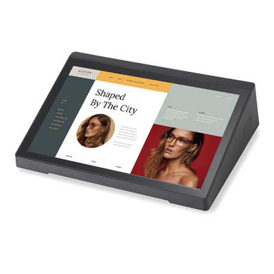 10Pantalla táctil Android de.1 pulgadas en forma de W con procesador A55 de cuatro núcleos PC Android todo en uno