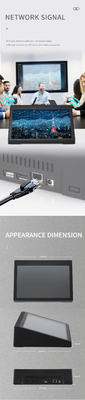 Dispositivo de llamadas de 8 pulgadas Android horizontal todo en una máquina 1280 * 800 Ips pantalla con Wifi Bluetooth