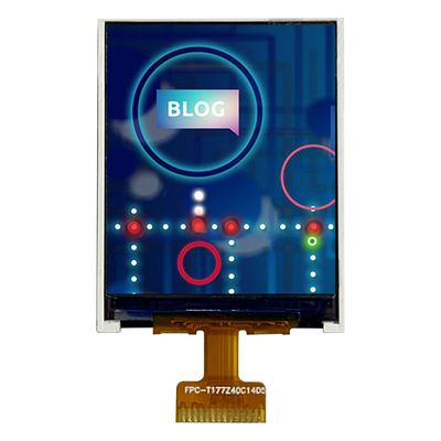 1.77' TFT LCD Display Interfaz SPI W/Anti-Glare Superficie, 128x160, pantalla táctil opcional