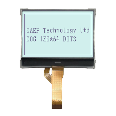 China Modulo de pantalla LCD gráfico monocromático 128x64 ST7565R FSTN Pantalla COG positiva