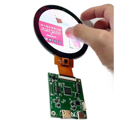 Display LCD HDMI TFT de 4 pulgadas redondo, circular TFT LCD de 4" con interfaz MIPI