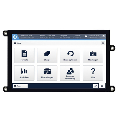 Display LCD TFT de 5 pulgadas China Fabricante Interfaz IPS RGB con PCAP 800*480