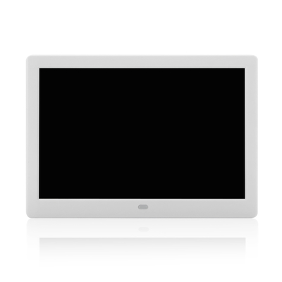 Cuadro fotográfico digital de 10,1 pulgadas montado en la pared 1280x800 IPS Pantalla rotación automática de imagen y función de vídeo
