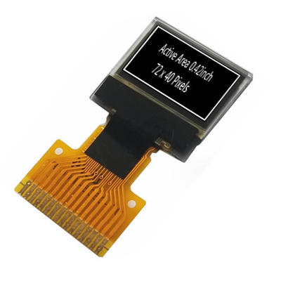 0Modulo de pantalla OLED de.42 pulgadas 72x40, Modulo de pantalla OEL de 0.42 pulgadas