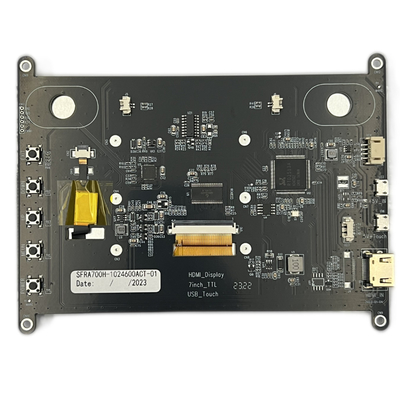 7 pulgadas HDMI TFT LCD con pantalla táctil capacitiva para Raspberry PI