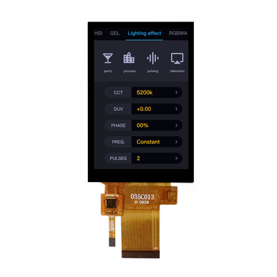 3Pantalla LCD TFT de 0,5 pulgadas con interfaz ILI9488 MCU, Pantalla LCD TFT de 3,5 pulgadas con panel táctil capacitivo