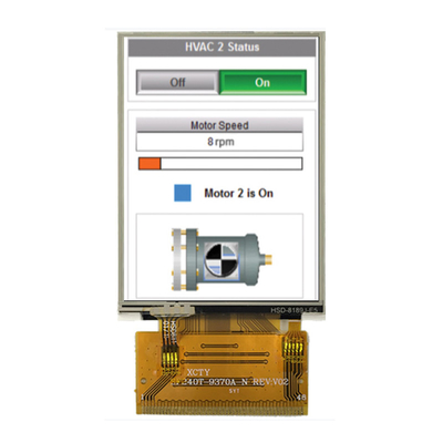 Módulo de pantalla TFT LCD de 2,4 pulgadas 240x320 RGB Interfaz MCU SPI con pantalla táctil
