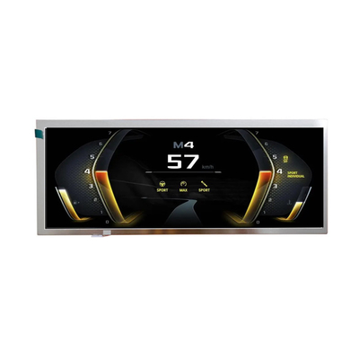 12Tipo de barra de 3 pulgadas con pantalla táctil TFT capacitiva automotriz pantalla LCD 1920x720 puntos Interfaz LVDS