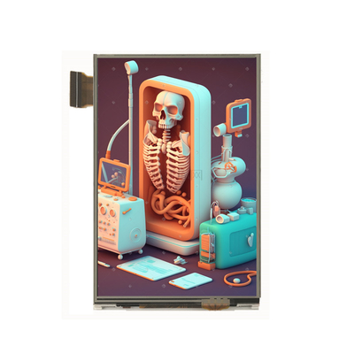 3Interfaz HVGA MCU de pantalla táctil LCD de 2,5 pulgadas para uso médico/industrial