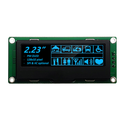 Modulo de visualización gráfica OLED de 128x32 puntos de 2.23 pulgadas Interfaz SPI