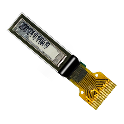 0.63 pulgadas 120x28 píxeles Modulo de pantalla OLED Matriz pasiva Monocromo Color blanco