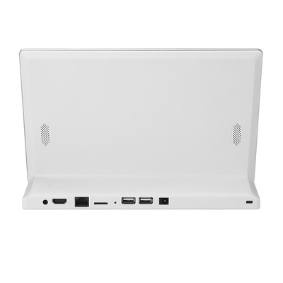 Pantalla táctil Android de 10,1 pulgadas en forma de L profesional con RJ45 POE y HDMI para aplicaciones comerciales