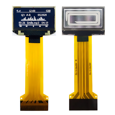 0.96 pulgadas 30 pin ZIF conector OLED panel de pantalla delgada 128x64 Dot Matrix SPI Interfaz I2C
