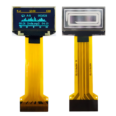 0.96 pulgadas 30 pin ZIF conector OLED panel de pantalla delgada 128x64 Dot Matrix SPI Interfaz I2C