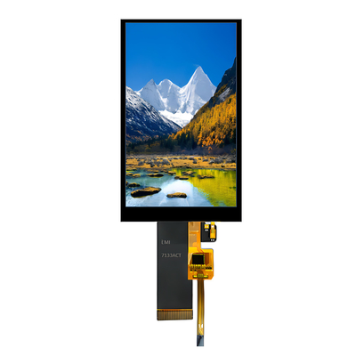 3.97 pulgadas 4 pulgadas IPS PCAP TFT Display 480 * 800 puntos Interfaz SPI / RGB ZIF 40PIN