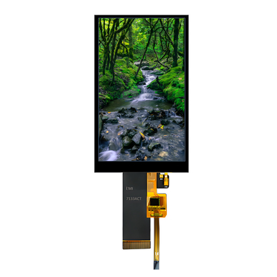 3.97 pulgadas 4 pulgadas IPS PCAP TFT Display 480 * 800 puntos Interfaz SPI / RGB ZIF 40PIN