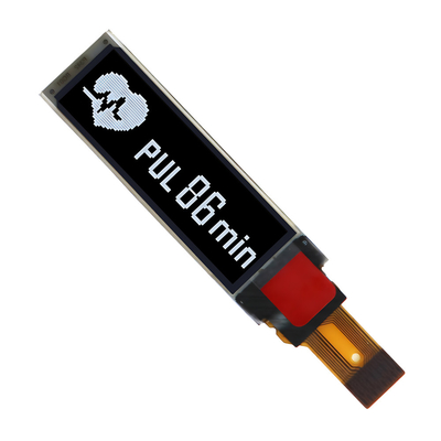 0Modulo de pantalla OLED delgado de.87 pulgadas 128x32 píxeles Interfaz I2C Texto blanco/azul