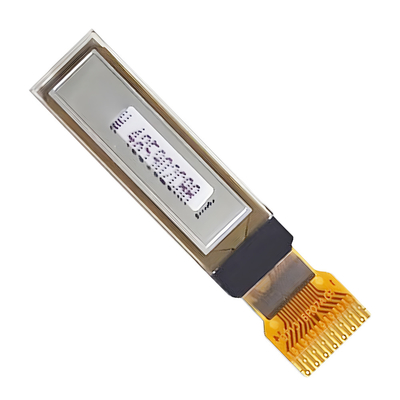 0.87 pulgadas 128x32 Pantalla OLED pequeña Interfaz IIC Texto en blanco