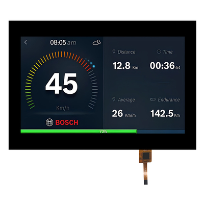 Gorilla Touch Glass 7 pulgadas PCAP TFT Display 1024x600 Interfaz MIPI