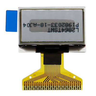 Interfaz SPI de pantalla OLED fina de 0,96 pulgadas de color doble amarillo + azul