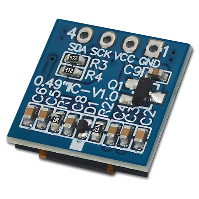 0Display gráfico OLED de 49 pulgadas con 4 pines de cabecera SSD1315 soporte de interfaz I2C