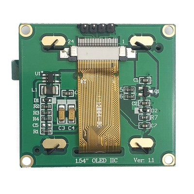 1Display gráfico OLED de.54 pulgadas SSD1309 128x64 puntos Resolución Interfaz I2C