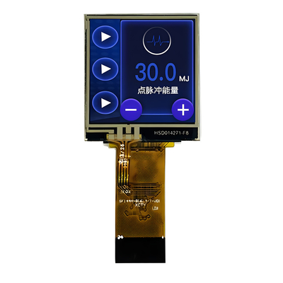 1.44 pulgadas TFT LCD Manufacturer China 128x128 puntos MPU Interfaz de 8 bits