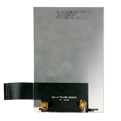 China TFT LCD suministro de fábrica 3,5 pulgadas 320x480 píxeles con pantalla táctil resistiva